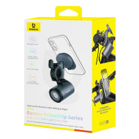 Велотримач для телефона Baseus PrimeTrip Series Dual-Color Bike Light 2-in-1 Set Cosmic Black (Цвет Cosmic-Black) - фото № 2