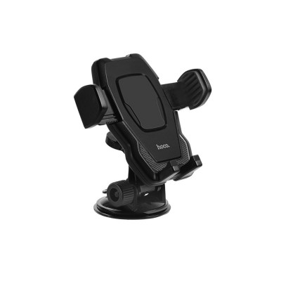 Тримач для мобільного HOCO CA31 cool run suction cup car holder Black - зображення 3