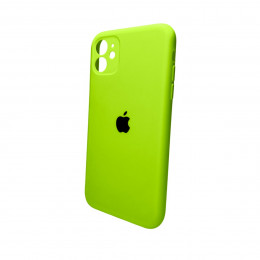 Чохол для смартфона Silicone Full Case AA Camera Protect for Apple iPhone 11 Pro Max кругл 24,Shiny Green