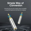 Адаптер Vention 2.5mm Male to 3.5mm Female Audio Adapter Silvery Metal Type (VAB-S02) (Silver)- № 3