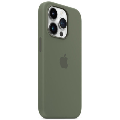 Чохол для смартфона Silicone Full Case AAA MagSafe IC for iPhone 14 Pro Max Olive - изображение 2