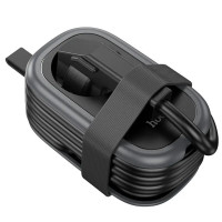 Мережевий подовжувач HOCO NS7 Sharp 1 position(PD20W/1C2A) desktop socket(EU/GER) Black (Цвет Черный) - фото № 4