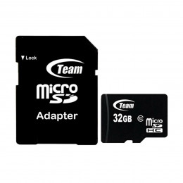 microSDHC Team 32Gb class 10 (adapter SD)