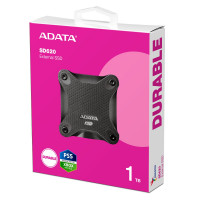 Портативний SSD ADATA SD620 1TB USB 3.2  520/460Mb/s Black  - фото № 7