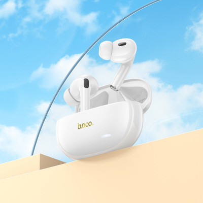 Навушники HOCO EW60 Plus Norman true wireless ANC BT headset White - изображение 5