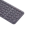 Клавіатура Baseus K01B Wireless Tri-Mode Keyboard Frosted Gray - № 5