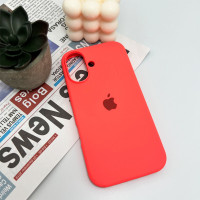 Чохол для смартфона Silicone Full Case AA Open Cam for Apple iPhone 16 43,Berry Red (Цвет Berry-Red) - фото № 4