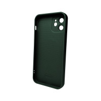 Чохол для смартфона AG Glass Matt Frame Color Logo for Apple iPhone 12 Cangling Green (Цвет Cangling Green) - фото № 2
