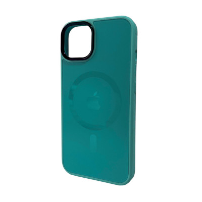 Чохол для смартфона AG Glass Sapphire MagSafe Logo for Apple iPhone 14 Green (AGSappiP14Green) - зображення 1