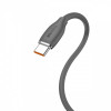 Кабель Baseus Jelly Liquid Silica Gel Fast Charging Data Cable Type-C to Type-C 100W 1.2m Black (7073)- № 2