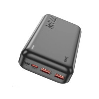 Зовнішній акумулятор HOCO J101A Astute 22.5W fully compatible power bank 20000mAh Black (Цвет Черный) - фото № 3