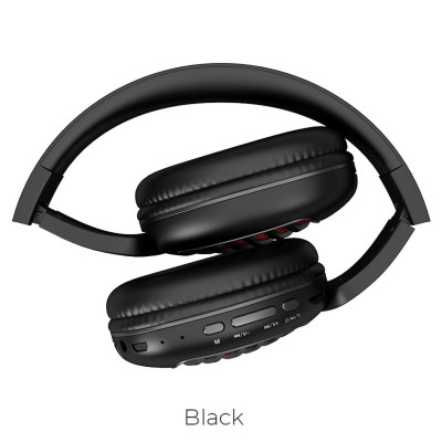 Навушники HOCO W23 Brilliant sound wireless headphones Black - изображение 2