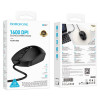 Миша BOROFONE BG17 Morning business wired mouse Black (7073)- № 2