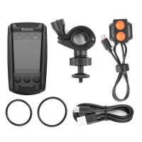 Відеореєстратор HOCO DV104 4K Riding recorder Black (Цвет 7073) - фото № 7