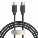 Кабель Baseus Jelly Liquid Silica Gel Fast Charging Data Cable Type-C to Type-C 100W 1.2m Black