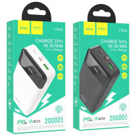 Зовнішній акумулятор HOCO J102A Cool figure PD20W+QC3.0 power bank(20000mAh) White (Цвет _White) - фото № 3