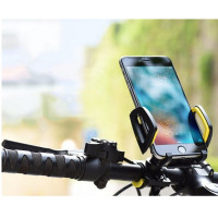 Тримач для мобільного HOCO CA14 Vehicle mounted holder for riding Gray (Колір Gray) - фото № 5