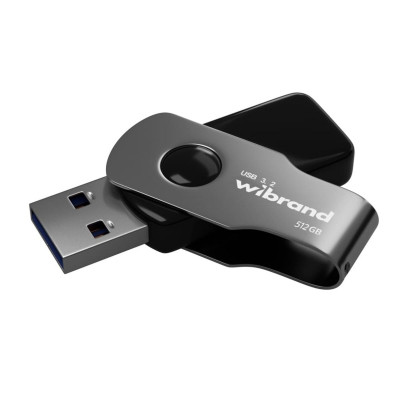 Flash Wibrand USB 3.2 Gen1 Lizard 512GB Black - изображение 1