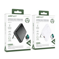 Зовнішній акумулятор ACEFAST M6 PD20W magnetic wireless charging power bank 10000mAh White (Колір White) - фото № 5
