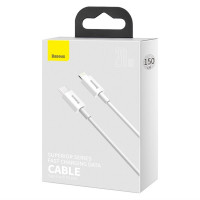 Кабель Baseus Superior Series Fast Charging Data Cable Type-C to iP PD 20W 1.5m White (Цвет White) - фото № 2