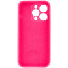 Чохол для смартфона Silicone Full Case AA Camera Protect for Apple iPhone 14 Pro Max 23,Shiny Pink (Shiny Pink)- № 2