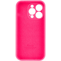 Чохол для смартфона Silicone Full Case AA Camera Protect for Apple iPhone 14 Pro Max 23,Shiny Pink (Цвет Shiny Pink) - фото № 2