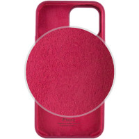 Чохол для смартфона Silicone Full Case AA Open Cam for Apple iPhone 15 Pro 35,Maroon (Цвет Maroon) - фото № 3