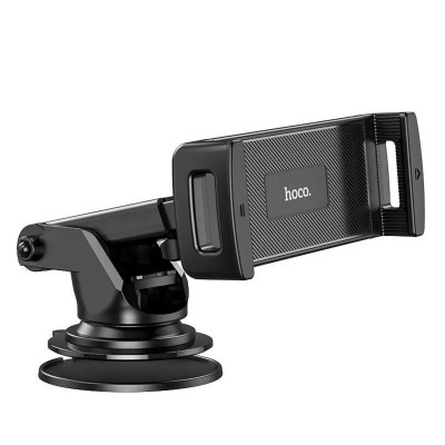 Тримач для мобільного HOCO CA120 Prospering center console car holder for tablets Black - изображение 1