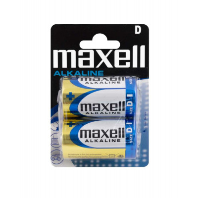 Батарейка MAXELL LR-20 2PK BLIST 2шт (M-774410.04.EU) (4902580161170) - зображення 1