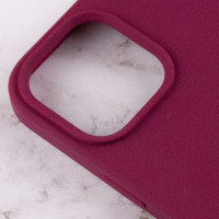Чохол для смартфона Silicone Full Case AA Open Cam for Apple iPhone 15 Pro 35,Maroon (Цвет Maroon) - фото № 5