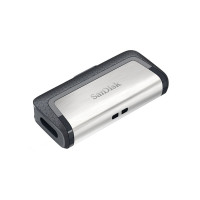 Флеш-накопичувач SanDisk USB 3.1 Ultra Dual Type-C 128Gb (150 Mb/s) (Цвет Черный) - фото № 2