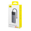 USB-хаб Baseus Metal Gleam Series II 10-in-1 USB HUB Cosmic Black(USB-C to 1*HDMI4K@120Hz+1*HDMI4K@60Hz+1*USB-A(10Gbps)+1*USB-C(10Gbps)+2*USB-A(480Mbp (Space Gray)- № 2