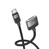 Кабель HOCO U141 Magnetic charging cable Type-C to Mag3 Black (7073)- № 5