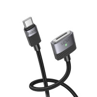 Кабель HOCO U141 Magnetic charging cable Type-C to Mag3 Black (Колір 7073) - фото № 5