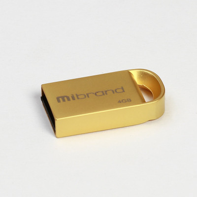 Flash Mibrand USB 2.0 Lynx 4Gb Gold - зображення 1