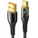 Кабель ESSAGER TD01-P USB to Type-C 100W black