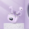 Бездротові навушники HOCO EQ1 Music guide true wireless BT headset Purple (Фиолетовый)- № 3
