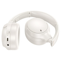 Бездротові навушники BOROFONE BO31 Prestige active noise Reduction BT headphones Milky white (Цвет Milky-White) - фото № 3