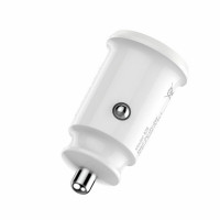 Автомобільний зарядний пристрій BOROFONE BZ8 MaxRide Dual Port Car Charger White (Цвет Белый) - фото № 2
