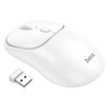 Миша Hoco GM25 Royal dual-mode business wireless mouse Space White - зображення 2