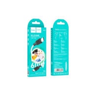 Кабель HOCO X90 Cool 60W silicone charging data cable for Type-C to Type-C White (Цвет Білий) - фото № 4
