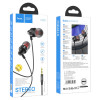 Навушники HOCO M90 Delight wire-controlled earphones with microphone Black Shadow - зображення 5