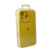 Чохол для смартфона Silicone Full Case AA Camera Protect for Apple iPhone 16 Pro 4,Yellow