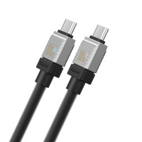 Кабель Baseus CoolPlay Series Fast Charging Cable Type-C to Type-C 100W 1m Black (Цвет Black) - фото № 3