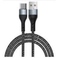 Кабель WUW-X213 USB Type-C 2,4А black