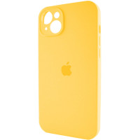 Чохол для смартфона Silicone Full Case AA Camera Protect for Apple iPhone 15 56,Sunny Yellow (Колір Sunny Yellow) - фото № 3