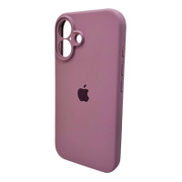 Чохол для смартфона Silicone Full Case AA Camera Protect for Apple iPhone 16 60,Taro Purple (Колір Taro Purple) - фото № 5