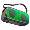 Портативна колонка HOCO BS54 Party wireless dual mic outdoor BT speaker Black - изображение 3