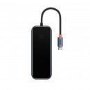USB-хаб Baseus AcmeJoy 5-Port Type-C HUB Adapter（Type-C to HDMI*1+USB3.0*2+USB2.0*1+Type-C PD&Data *1）Dark Gray
