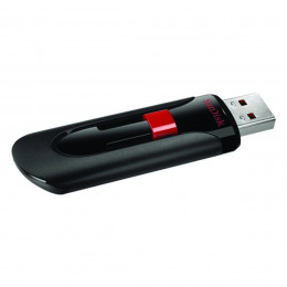Flash SanDisk USB 2.0 Cruzer 16Gb Black/Red